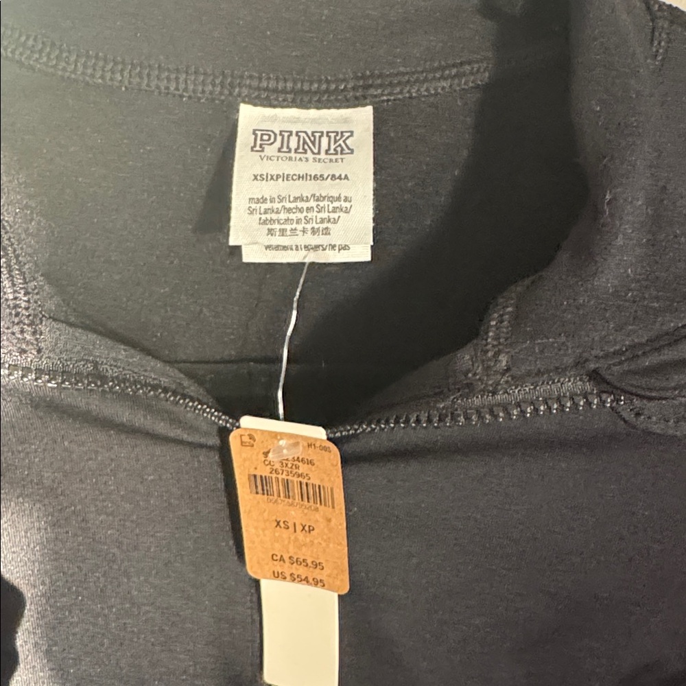 PINK Victoria's Secret Black Long Sleeve Top - Picture 5 of 7